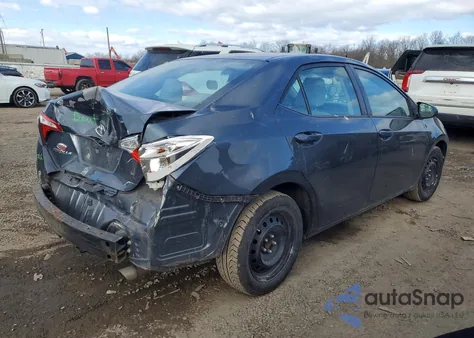 2015 Toyota Corolla L из США, поврежденный, VIN 2T1BURHE0FC393479